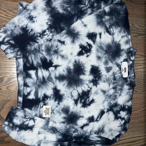Soul Black and White Tie-Dye Sweatshirt